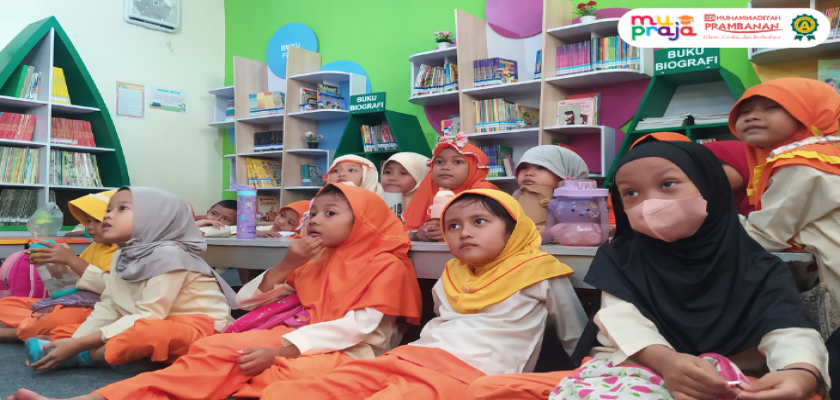 One Day at Mupraja: Siswa TK Karima Salama Rasakan Serunya Belajar di SD Muhammadiyah Prambanan