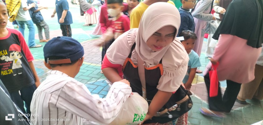 Mupraja melaksanakan Baksos pada Bulan Ramadhan 1444 H