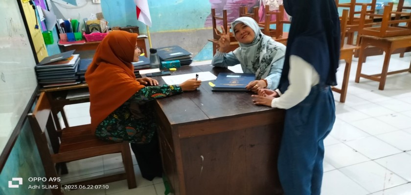 Pambilan Rapot Kelas 1 s/d 5 SD Muhammadiyah Prambanan
