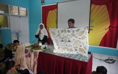 Program Pengenalan Batik Ecoprint SD Muhammadiyah Prambanan