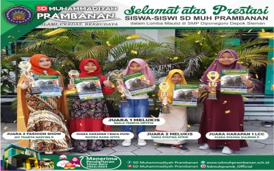 lomba maulid di SMP Diponegoro Depok Sleman